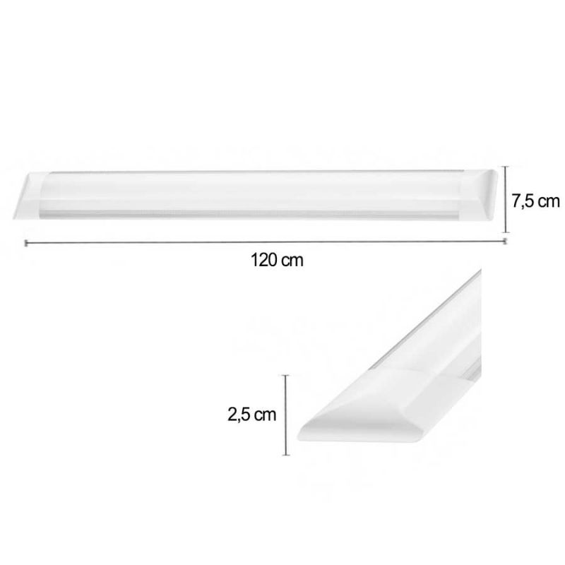 Regleta Led Slim Cm W Lm Enlazable Ledbex