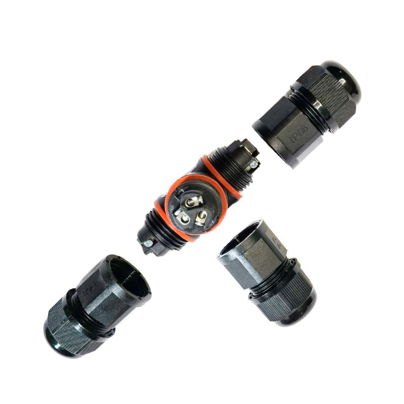 Conector Estanco T Ip68 De 3 Polos