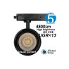 Foco LED 40W-28W Monofásico - ROMA Negro - Driver GXtronic - Óptica Regulable 24º-60º - UGR13 - CCT