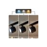 Foco LED 40W-28W Monofásico - ROMA Negro - Driver GXtronic - Óptica Regulable 24º-60º - UGR13 - CCT
