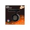 Foco LED 40W-28W Monofásico - ROMA Negro - Driver GXtronic - Óptica Regulable 24º-60º - UGR13 - CCT