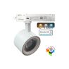 Foco LED 40W - 28W ODENSE Blanco Carril Monofásico - CCT - CRI+92 - UGR13 - 24º