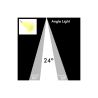 Foco LED 40W - 28W ODENSE Blanco Carril Monofásico - CCT - CRI+92 - UGR13 - 24º