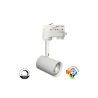 Foco Carril LED 8W Trifásico - BLANCO - Dimable Triac - 24º - HIGH LUMEN 150Lm/W - CRI+98