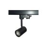 Foco Carril LED 8W Trifásico - NEGRO - Dimable Triac - 24º - HIGH LUMEN 150Lm/W - CRI+98