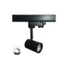 Foco Carril LED 8W Trifásico - NEGRO - Dimable Triac - 24º - HIGH LUMEN 150Lm/W - CRI+98