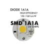 Foco Carril LED 8W Monofásico - BLANCO - Dimable Triac - 24º - HIGH LUMEN 150Lm/W - CRI+98