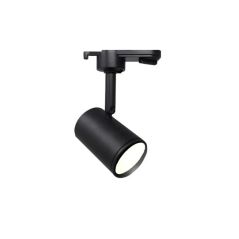 Foco Carril LED 8W Monofásico - NEGRO - Dimable Triac - 24º - HIGH LUMEN 150Lm/W - CRI+98
