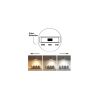 Foco LED 40W - 34W NEW MAYA Negro Carril Monofásico - CCT - CRI+92 - UGR13 - 120Lm/W