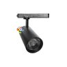 Foco LED 40W - 34W NEW MAYA Negro Carril Monofásico - CCT - CRI+92 - UGR13 - 120Lm/W