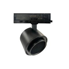 Foco LED 40W-30W Trifásico - ROMA Negro - Driver GXtronic - Óptica Regulable 24º-60º - UGR13 - CCT