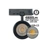 Foco LED 40W-30W Trifásico - ROMA Negro - Driver GXtronic - Óptica Regulable 24º-60º - UGR13 - CCT