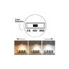 Foco LED 40W-34W Monofásico - ROMA Blanco - Driver GXtronic - Óptica Regulable 24º-60º - UGR13 - CCT Color Seleccionable