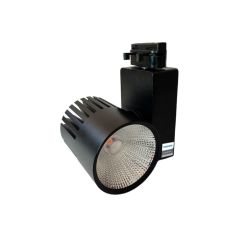 Foco LED 40W UPPSALA Negro PHILIPS Driver Carril Monofásico CRI+98