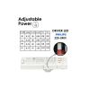 Foco LED 40W - 38W - 36W ODENSE Blanco PHILIPS Driver Carril TRIFÁSICO - CRI+92