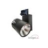 Foco LED 40W GRAZ Negro BRIDGELUX Chip Carril TRIFÁSICO CRI +90