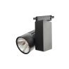 Foco LED 40W GRAZ Negro BRIDGELUX Chip Carril Monofásico CRI +98