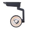 Foco carril monofásico negro 30W y 3000 lúmenes