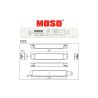Fuente de alimentación LED MOSO 24VDC 80W voltaje constante Serie MLS DALI-2 | No Flicker