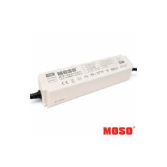 Fuente de alimentación LED MOSO 24VDC 160W IP67 voltaje constante Serie MTS | No Flicker