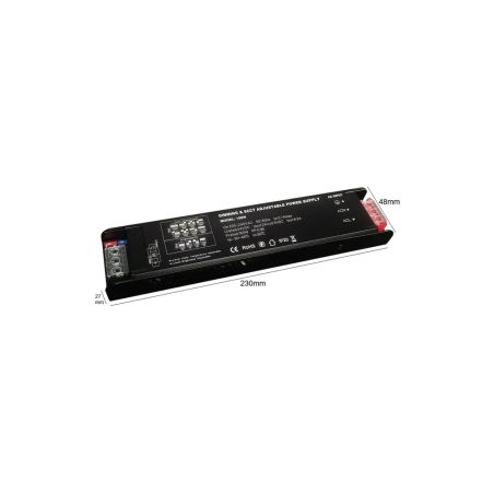 Fuente de Alimentación 150W 24V DC para Tiras LED CCT 2 y 3 Hilos Regulable DIP Switch