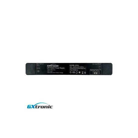 Fuente de Alimentación Slim GXtronic 250W | Salida Dual Seleccionable 12V/24VDC | IP42 | 10A