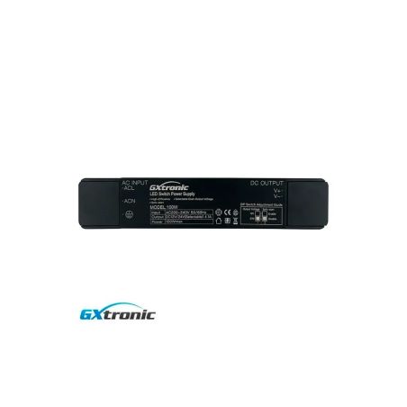 Fuente de Alimentación Slim GXtronic 100W | Salida Dual Seleccionable 12V/24VDC | IP42 | 4,1A