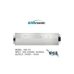Fuente de Alimentación Estanca 24V 400W IP68 | GXtronic | 2 Salidas