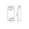 Fuente Alimentación 24V 100W 4.1A Aluminio IP20 - GXTronic