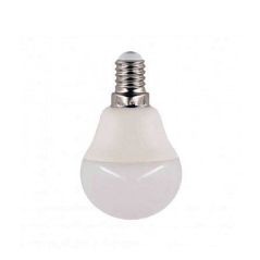 Bombilla esférica led casquillo E14 3W 300Lm