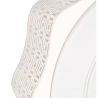 Plafon led 30W con adorno cromado