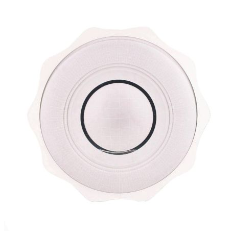 Plafon led 30W con adorno cromado