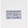 Plafon led 30W con adorno cromado