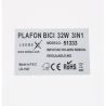 Plafón bici 32W 3 en 1