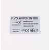 Plafón led diseño mariposa luz fría