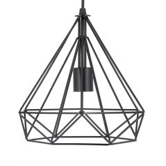 Lámpara techo forma diamante pequeño