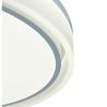 Plafón led Málaga 60W con mando y metacrilato lateral