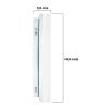 Plafón led Málaga 60W con mando y metacrilato lateral