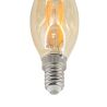 Bombilla E14 C35 Efecto vela 4W y 400 Lúmenes con 2700k