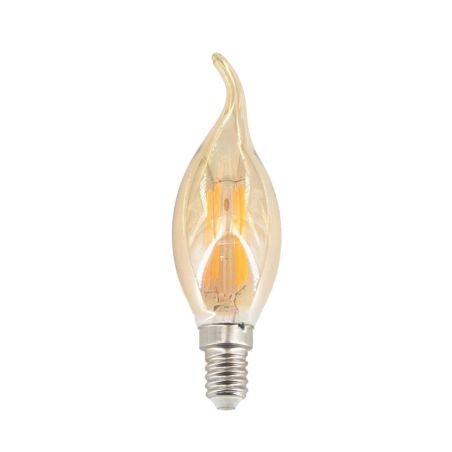 Bombilla E14 C35 Efecto vela 4W y 400 Lúmenes con 2700k