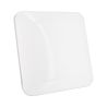 Plafon cuadrado lateral plateado
