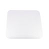 Plafon cuadrado lateral plateado