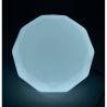 Plafón LED Ø350mm forma diamante brillante CCT 3 tonos