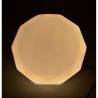 Plafón LED Ø350mm forma diamante brillante CCT 3 tonos