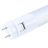 Tubo LED T8 60cm 10W-A aluminio 6000K conexión 2 laderal calidad A