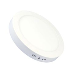 Downlight LED plafón redondo 20W Ø20cm 6000K superficial Calidad A