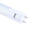 Tubo LED T8 60cm 10W aluminio 6000K conexión 2 laderal