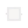 Placa panel LED cuadrado 12W int.15.2cm/ext.17cm superslim