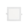 Placa panel LED cuadrado 15W int. 17.4cm / ext.19cm superslim