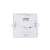 Placa panel LED cuadrado 12W int.15.2cm/ext.17cm superslim